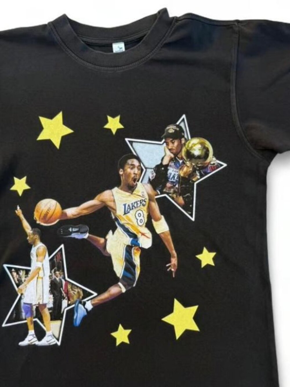 Kobe Bryant Tribute Black Graphic Tee
